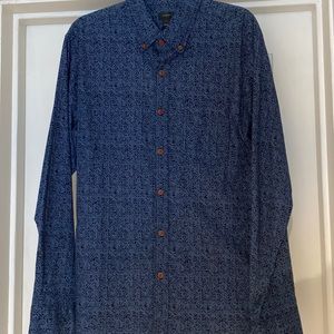 Mens J. Crew large dress shirt